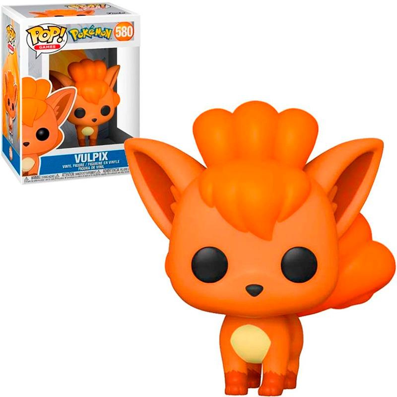 BONECO COLECIONAVEL DE VINIL POP POKEMON VULPIX 580 SEM ENCHIMENTO NAO