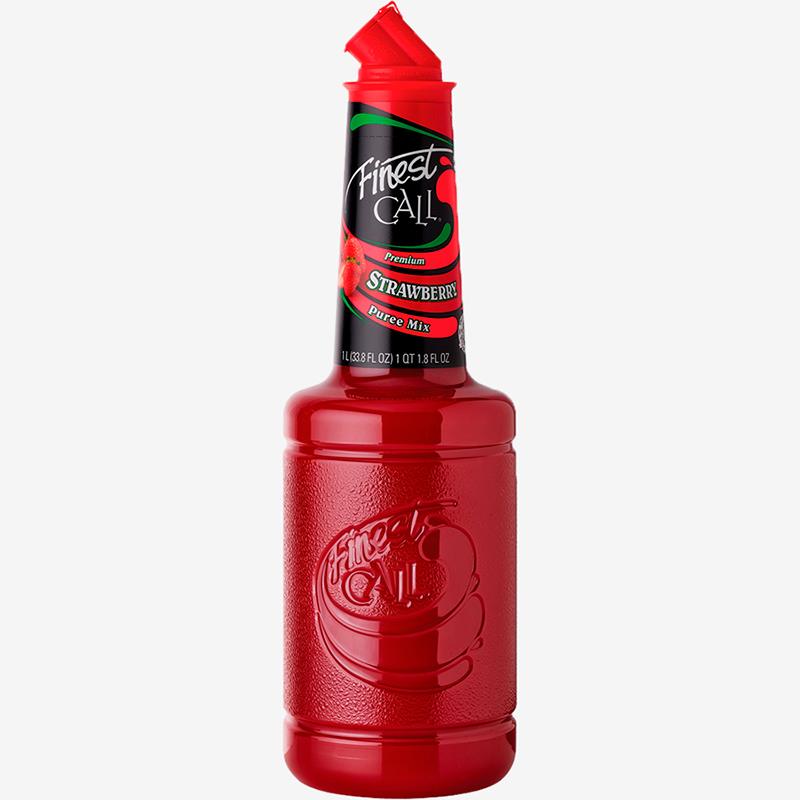 XAROPE FINEST CALL PARA BEBIDAS MISTURA DE PURE DE MORANGO 1L