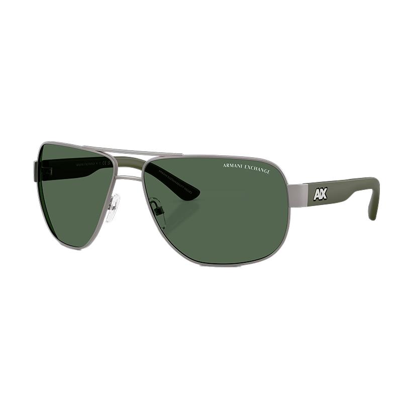 OCULOS DE SOL ARMANI EXCHANGE MASCULINO 0AX2012S 6003/71 TAM 62 15 145 VERDE PRETO