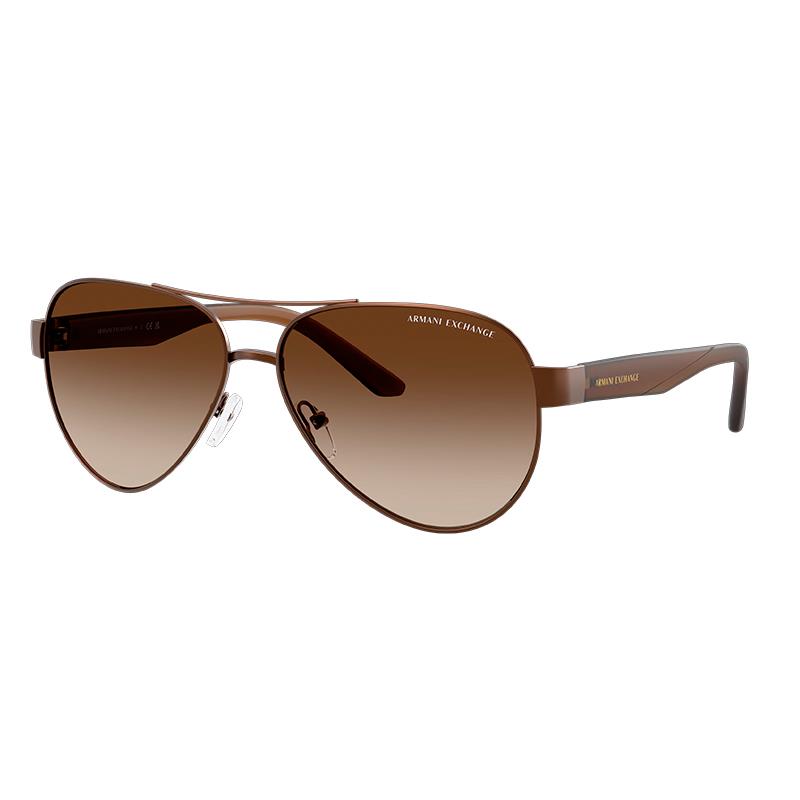 OCULOS DE SOL ARMANI EXCHANGE MASCULINO 0AX2034S 6058/13 TAM 59 16 145 MARROM