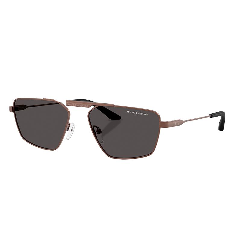 OCULOS DE SOL ARMANI EXCHANGE MASCULINO 0AX2059S 6106/87 TAM 56 17 145 BRONZE