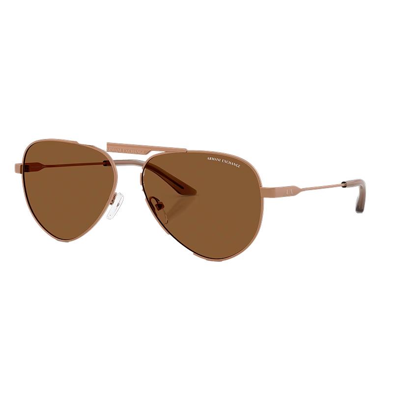 OCULOS DE SOL ARMANI EXCHANGE MASCULINO 0AX2060S 6114/73 TAM 58 17 145 MARROM