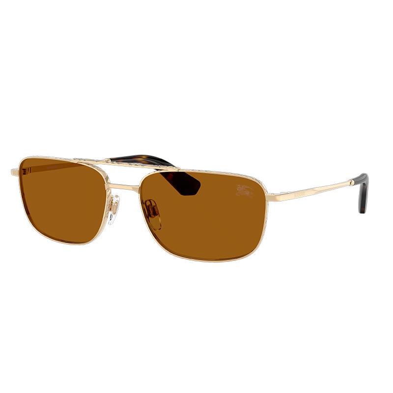 OCULOS DE SOL BURBERRY FEMININO 0BE3170 1109/83 TAM 59 17 140 DOURADO MARROM