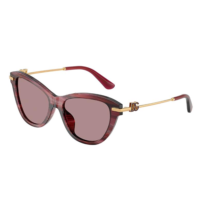 OCULOS DE SOL DOLCE GABBANA FEMININO 0DG4534 3474/LA TAM 53 18 145 DOURADO CINZA