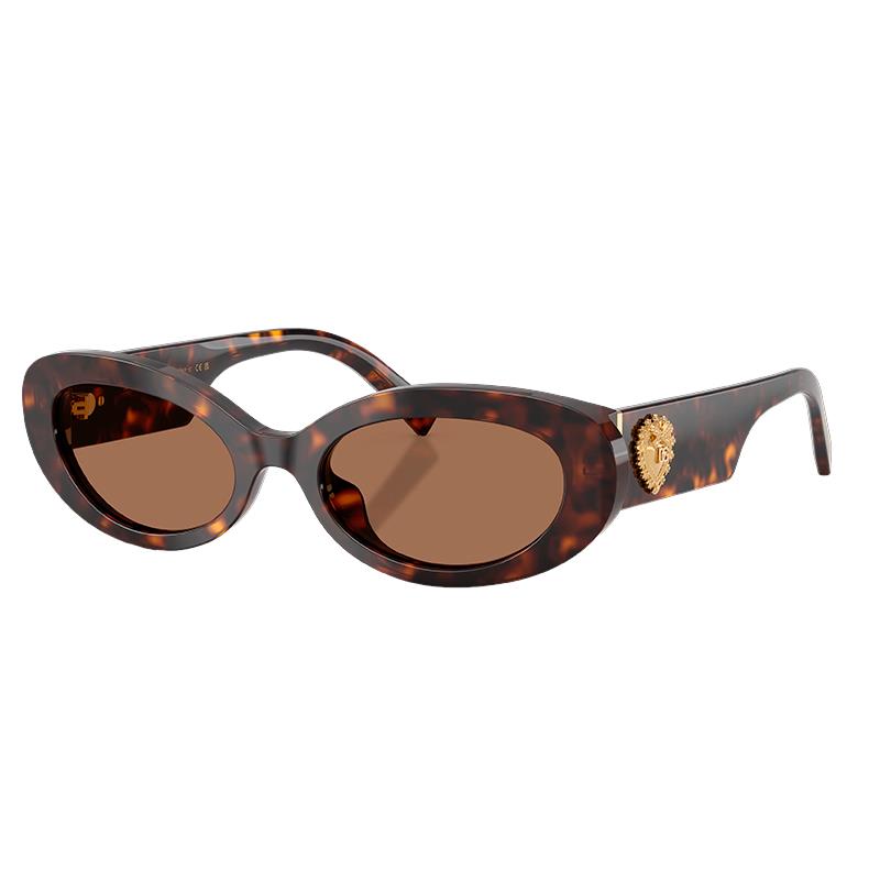 OCULOS DE SOL DOLCE GABBANA FEMININO 0DG4537 502/73 TAM 53 18 145 MARROM