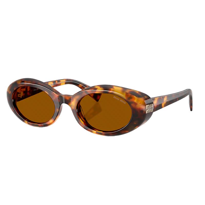 OCULOS DE SOL MIU MIU FEMININO 0MU B09S 14L/20V TAM 52 20 140 HAVANA MARROM