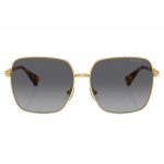 OCULOS DE SOL RALPH LAUREN FEM SHINY GOLD TAM 5915145 0RA4142