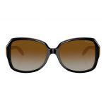 OCULOS DE SOL RALPH LAUREN FEM SHINY BLACK ON NUDE CR39 TAM 5816135 0RA5138