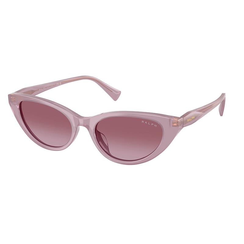OCULOS DE SOL RALPH LAUREN FEMININO 0RA5352U 62388H TAM 53 18 145 C/ESTOJO VIOLETA / LENTES VIOLETA DEGRADE