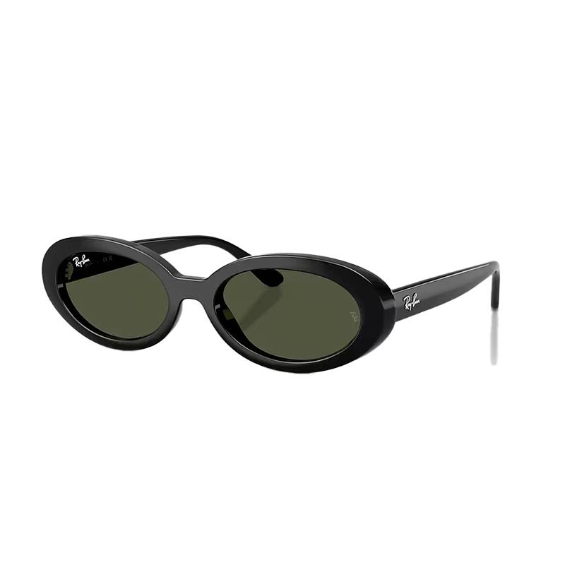 OCULOS DE SOL RAYBAN UNISSEX 0RB2223 901/3154 TAM 54 19 145 PRETO/LENTES VERDE