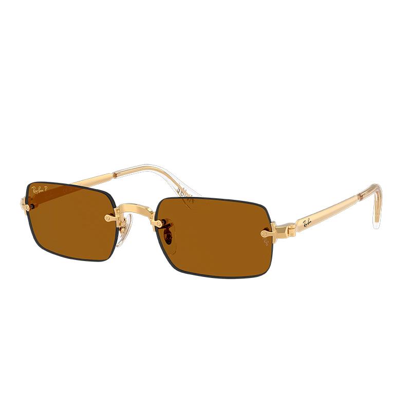 OCULOS DE SOL RAYBAN UNISSEX ASAP ROCKY 0RB3928 001/8354 TAM 54 20 145 C/ESTOJO DOURADO