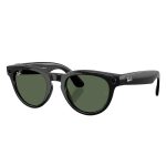 OCULOS INTELIGENTE UNISSEX RAY BAN ELECTRONIC SPECTACLES META TAM 50 23 150MM 0RW4013 601/7150 PRETO