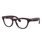 OCULOS INTELIGENTE UNISSEX RAY BAN ELECTRONIC SPECTACLES META TAM 5220150MM 0RW4014 6701CH52 VIOLETA