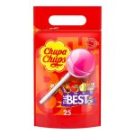 CHUPA CHUPS ESTOJO C/PIRULITOS THE BEST OF 300G 25 LOLLIPOPS