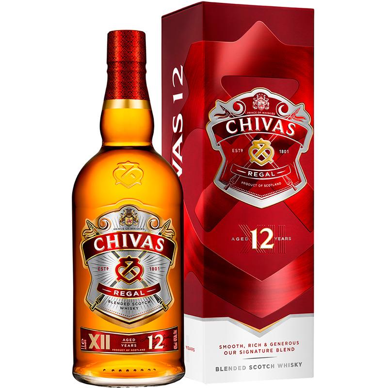 WHISKY CHIVAS REGAL 12A 1L 40%