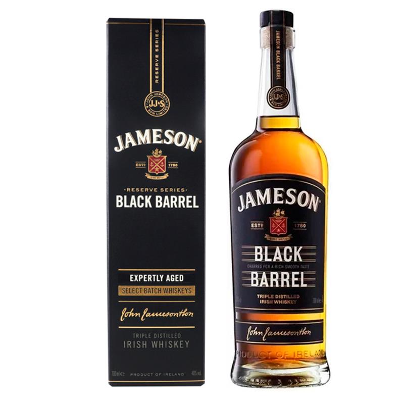 WHISKY JOHN JAMESON BLACK BARREL 750ML 40%