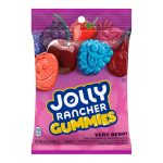BALA DE GOMA JOLLY RANCHER GUMMIES VERY BERRY 190G SORTIDAS