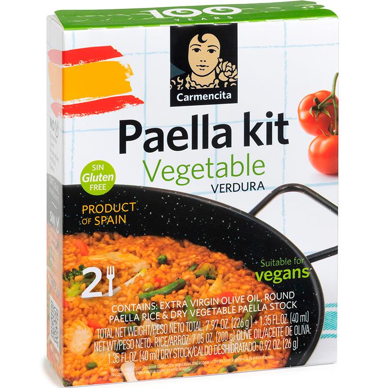 KIT PAELLA CARMENCITA VERDURA 226G