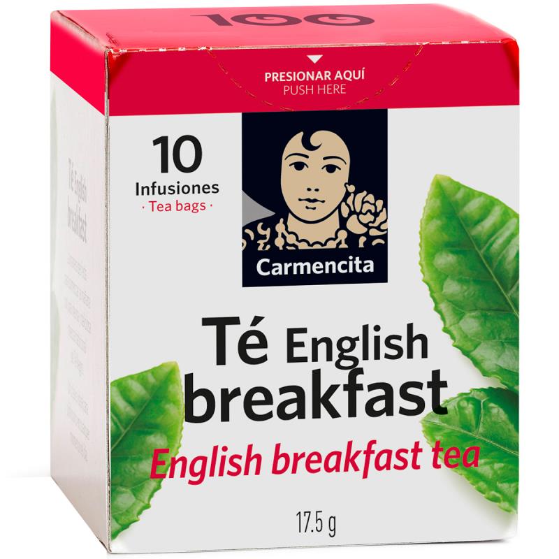 CHA INFUSAO CARMENCITA BREAKFAST 10UN X 1.75G