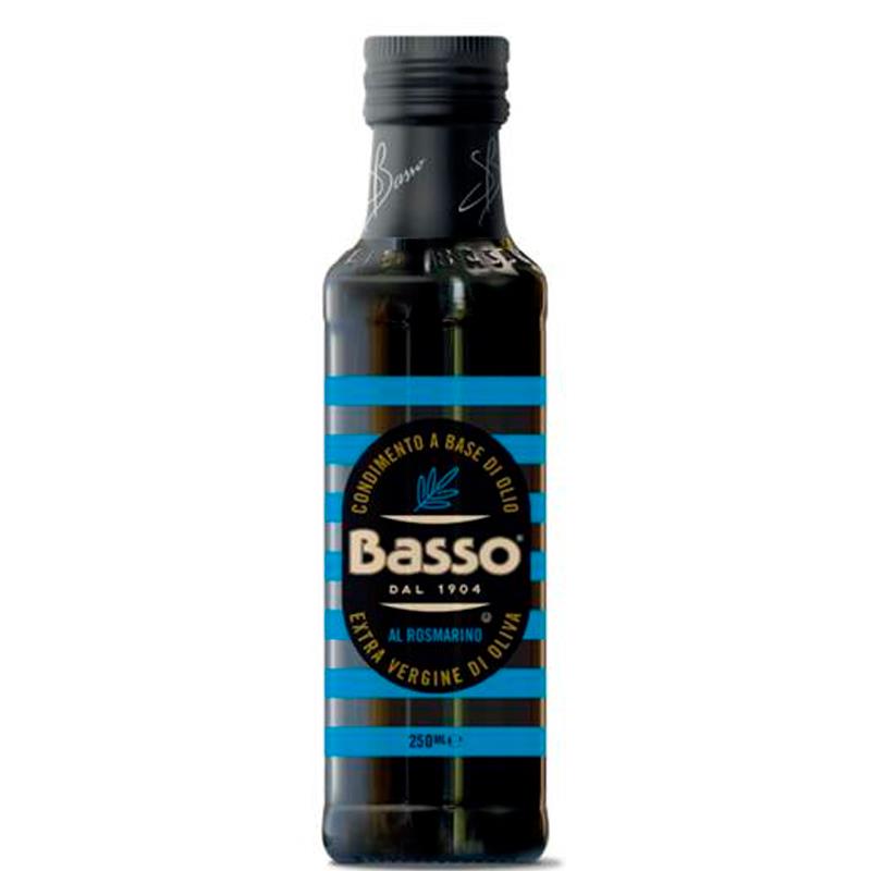 AZEITE DE OLIVA BASSO EXTRA VIRGEM ROSEMARY MARASCA BOTTLE 250ML