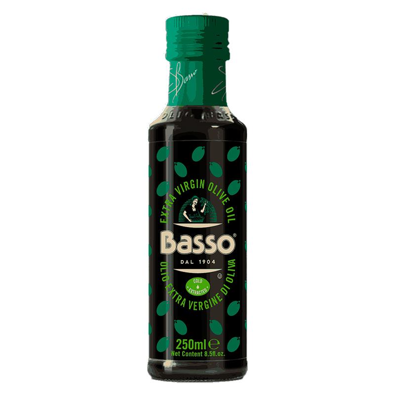 AZEITE DE OLIVA BASSO EXTRA VIRGEM DARK BOTTLE 250ML