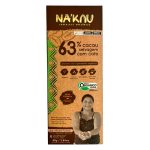 CHOCOLATE NAKAU CACAU COM CAFE 63% 80G