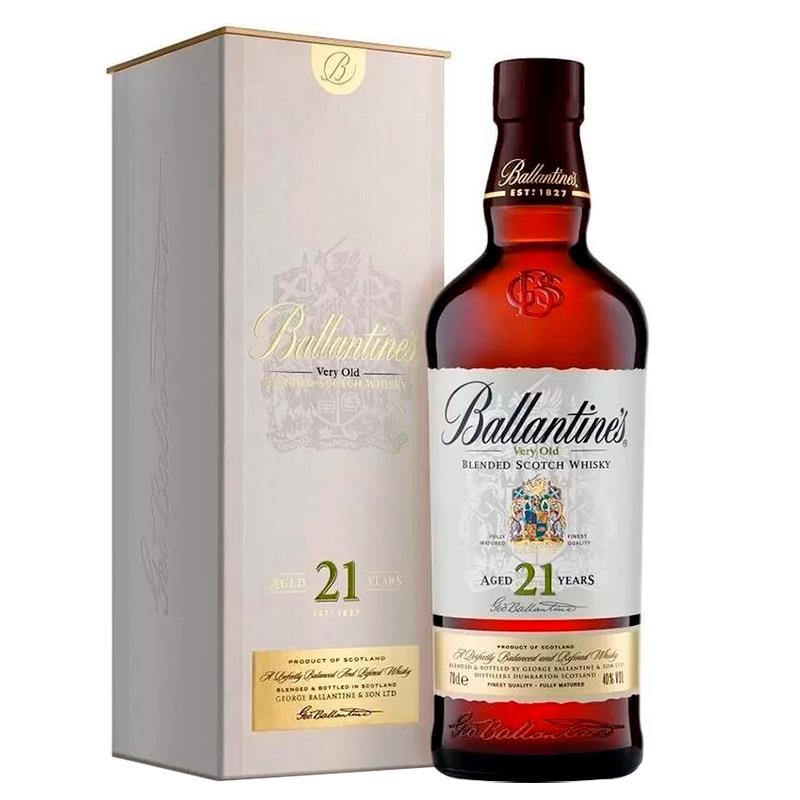 WHISKY BALLANTINES 21A 700ML 40% C/ ESTOJO