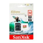 CARTAO DE MEMORIA SANDISK EXTREME 4K MICRO SDHC 32GB 100MB