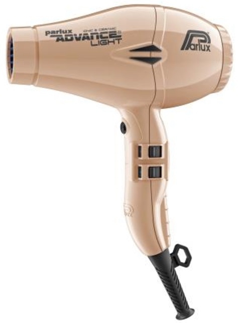 SECADOR DE CABELO PARLUX ADVANCE LIGHT DOURADO 110V NEW KADVANCE MOTOR