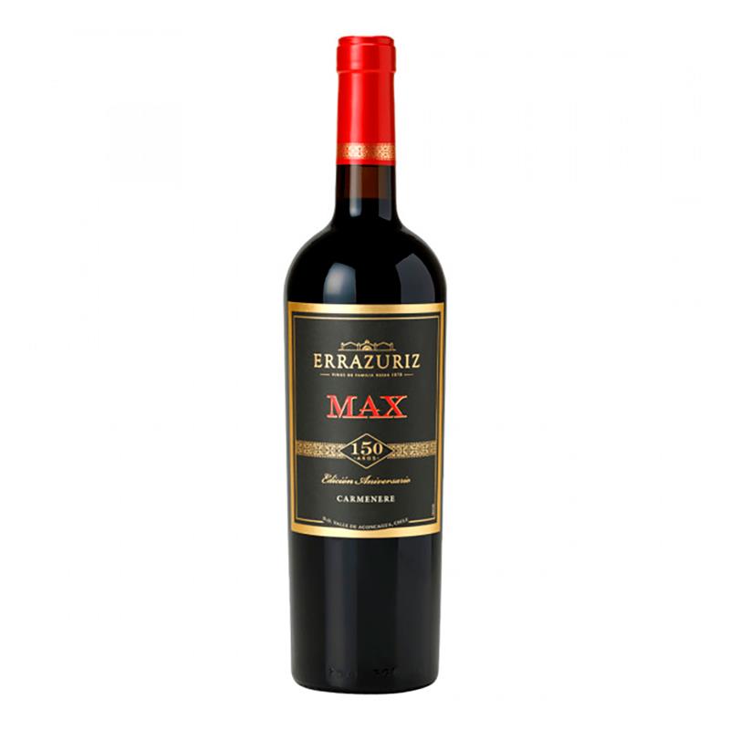 VINHO ERRAZURIZ TINTO MAX RESERVA CARMENERE 2022 2023 750ML 13.5%
