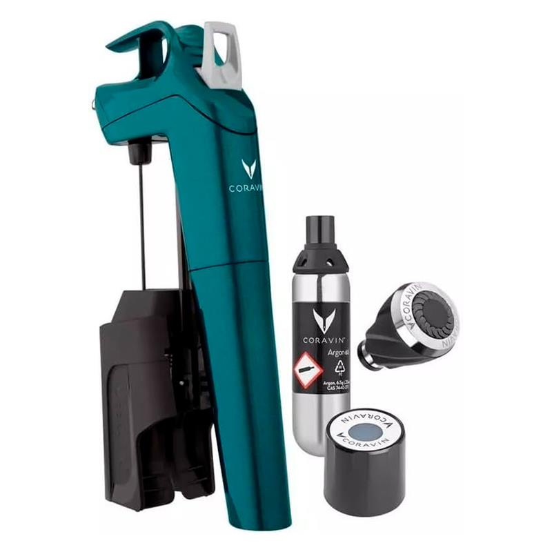 AERADOR DE VINHO CORAVIN THREE BLUE TOP
