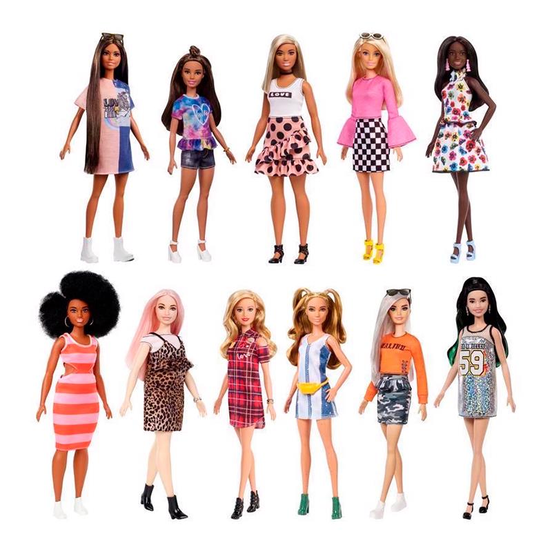 BONECAS MATTEL BARBIE FASHIONISTAS FBR37