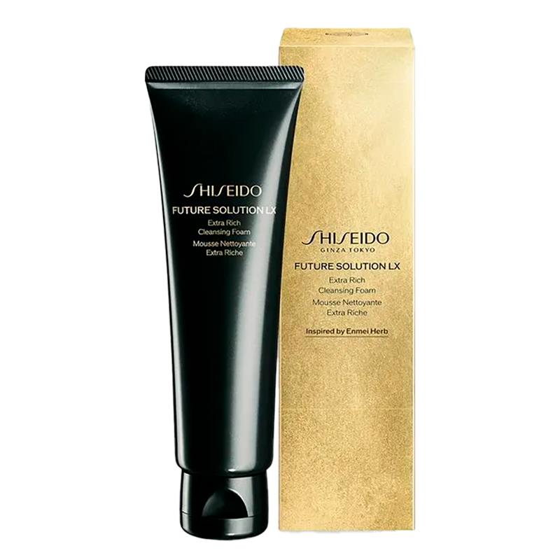 ESPUMA LAVANTE UNISSEX SHISEIDO FUTURE SOLUTION LX EXTRA RICH CLEANSING FOAM 125 ML