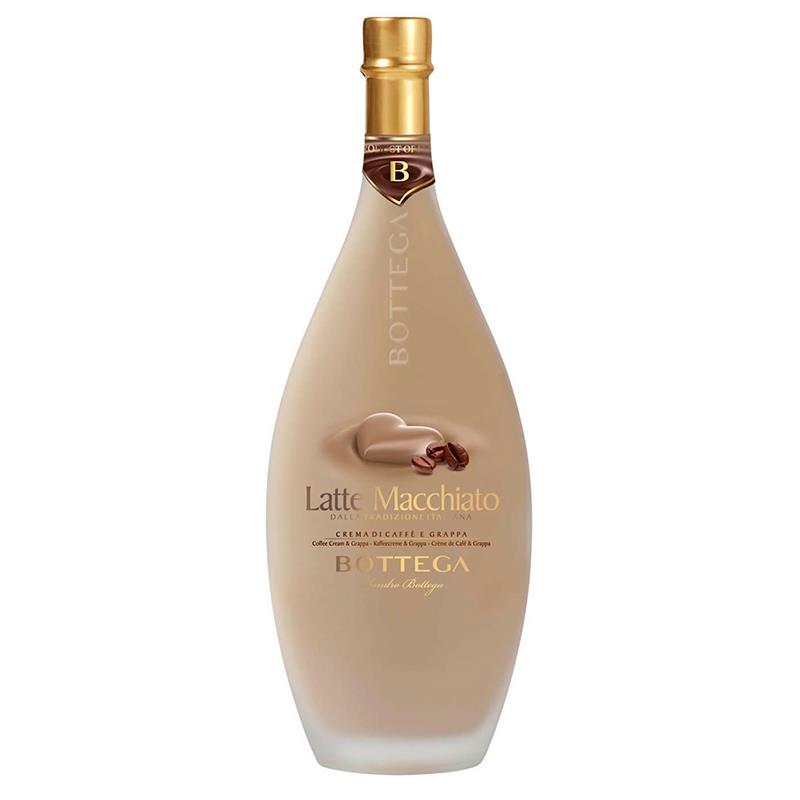 LICOR BOTTEGA LATTE MACCHIATO 500ML 15%