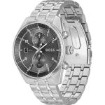 RELOGIO ANALOGICO MASCULINO HUGO BOSS 1514151 TAM 44MM ACO INOXIDAVEL