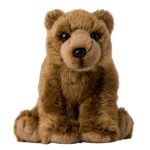 URSO PARDO DE PELUCIA 15X6CM WWF