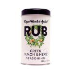 MIX DE ESPECIARIAS CAPE HERB & SPICE LIMAO GREGO E ERVAS 100G