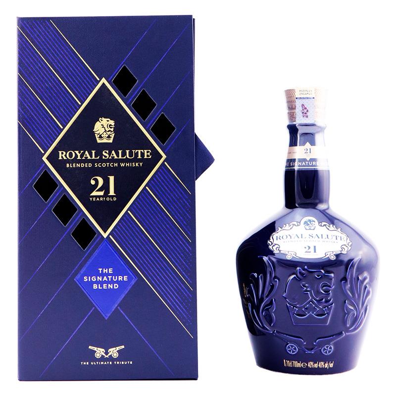 WHISKY ESCOCES BLENDED ROYAL SALUTE 21 ANOS 700ML 40%