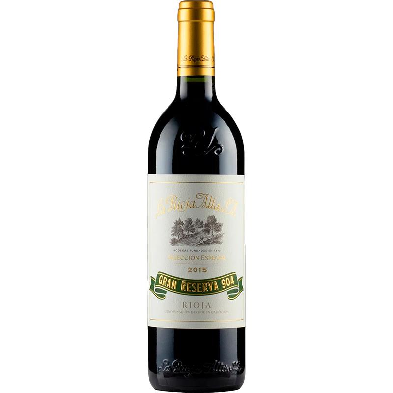 VINHO TINTO LA RIOJA ALTA GRAN RESERVA 904 GACIANO TEMPRANILLO 2015 750ML 14.5%