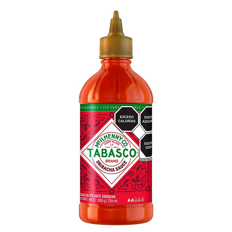 MOLHO TABASCO SRIRACHA SAUCE 256 ML