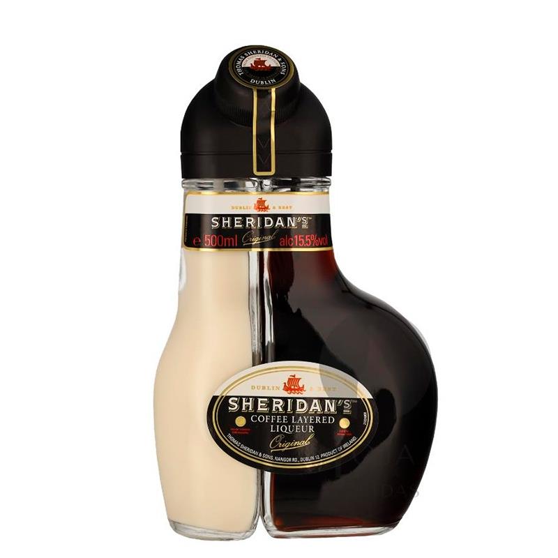 LICOR SHERIDANS COFFEE LAYERED 700ML 15.5%
