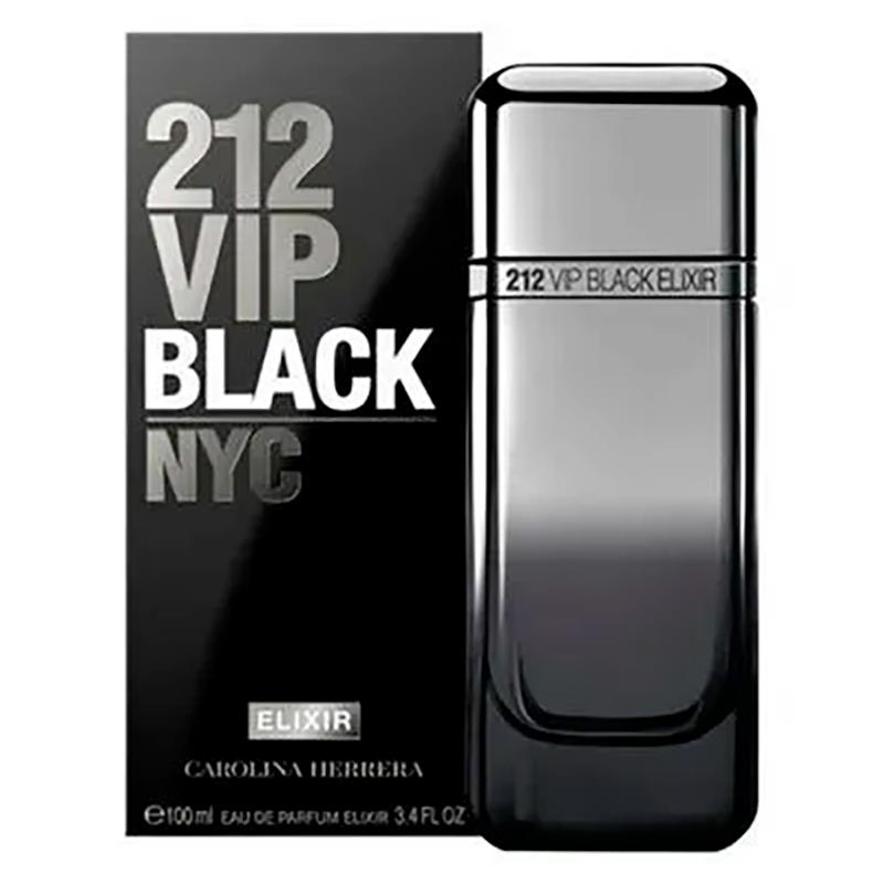 PERFUME MASCULINO CAROLINA HERRERA 212 VIP BLACK EDP 100ML