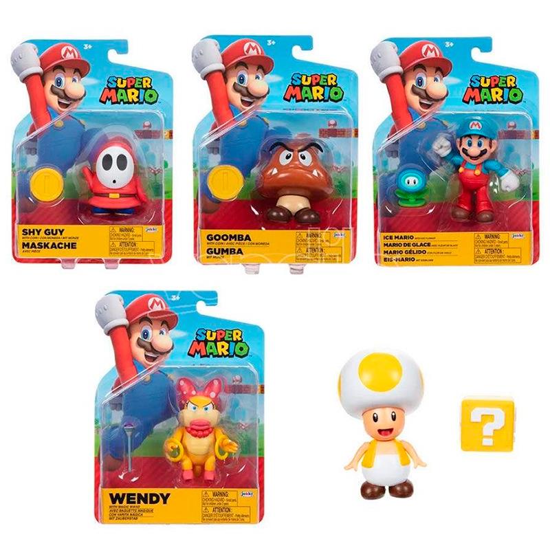 BONECO JAKKS PACIFIC SUPER MARIO FIGURES WAVE 30 10CM 413754-6-GEN