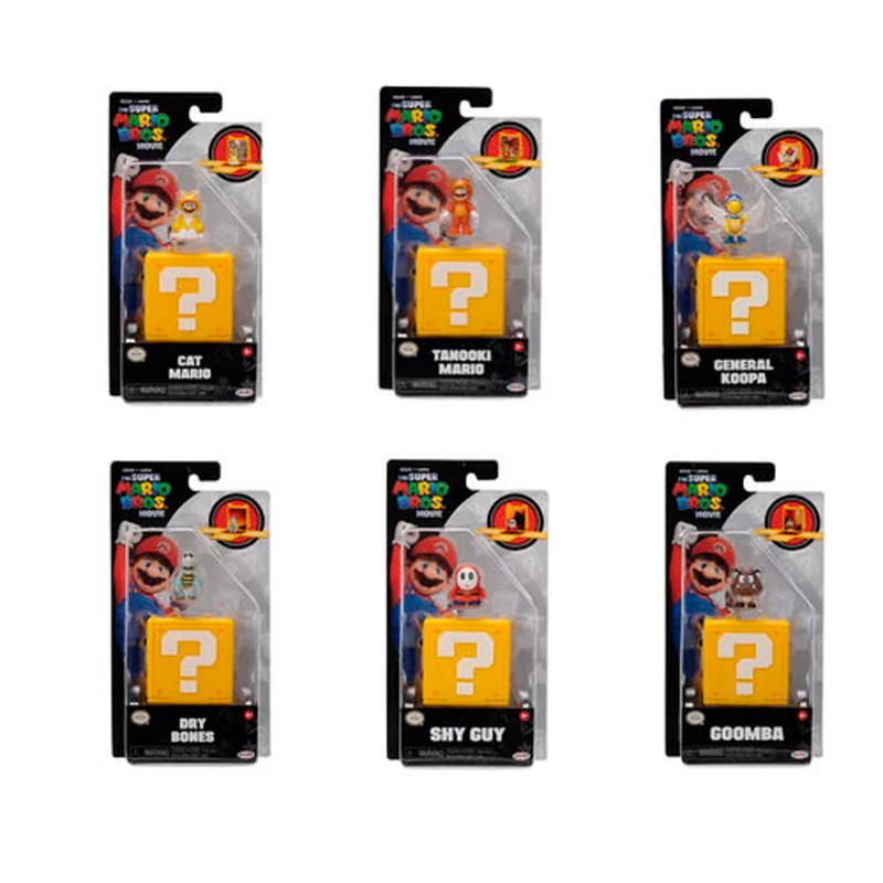 BONECO JAKKS PACIFIC SHY GUY SUPER MARIO MINI FIGURES ASST WAVE 2 3,5CM 417274-6-RD
