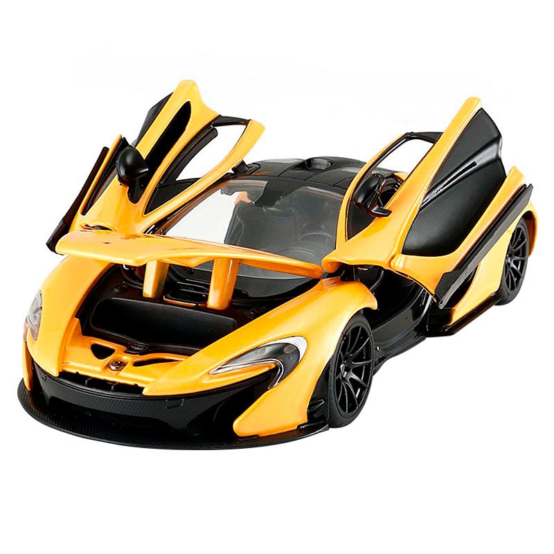 CARRINHO RASTAR AUTOMODELO MCLAREN P1 AMARELO ESCALA 124 56700 1 14