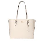 BOLSA FEMININA DE MAO COACH MOLLIE TOTE COURO DUPLA FACE SELA GOLD 10011296JAX 1671