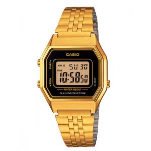 RELOGIO DIGITAL FEMININO CASIO LA680WGA1DF DOURADO