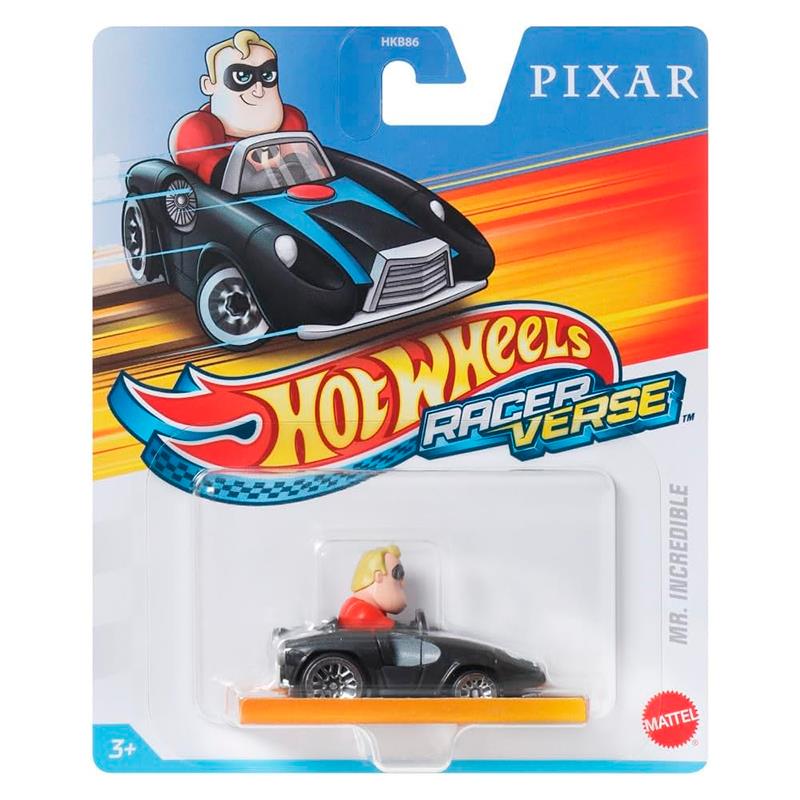 CARRINHO MATTEL HOTWHEELS RACER VERSE MR.INCREDIBLE HKB86 HKC05