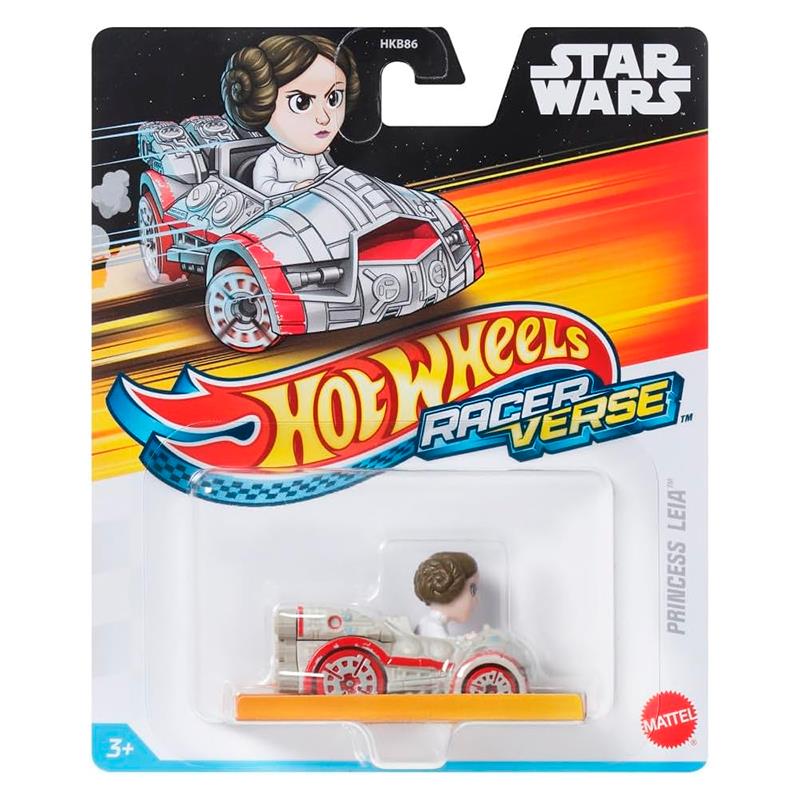 CARRINHO MATTEL HOTWHEELS RACER VERSE PRINCESS LEIA HKB86 HKC08