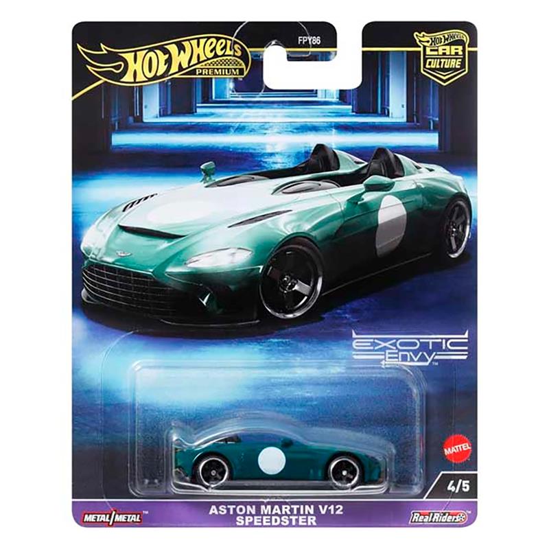 CARRINHO MATTEL HOTWHEELS PREMIUM CAR CULTURE ASTON MARTIN V12 SPPEDSTER 4/5 FPY86 HKC78